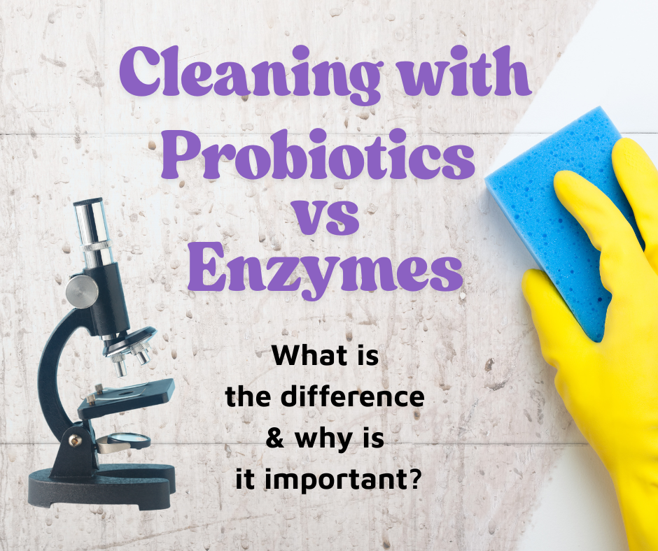 Probiotics or Enzymes? Why Probiotic Cleaning has the Edge