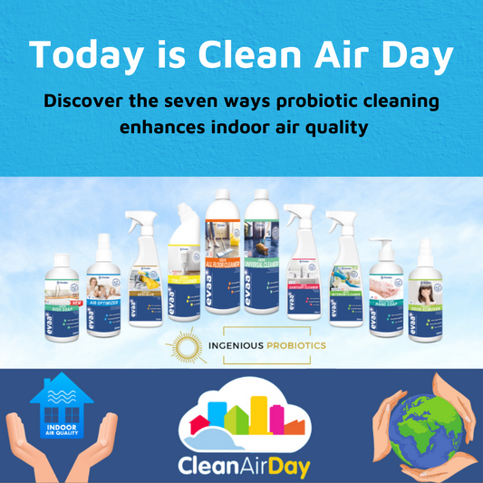 Seven Ways Probiotic Cleaning Products Improve Your Indoor Air