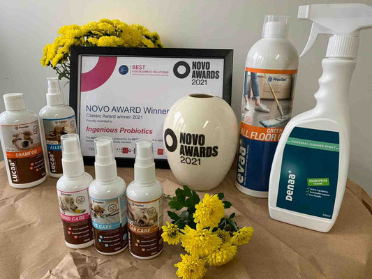 Ingenious Probiotics is NOVO Environment Award Winner
