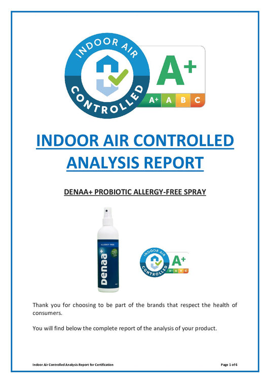 Probiotic Spray Earns Top Indoor Air Quality Rating