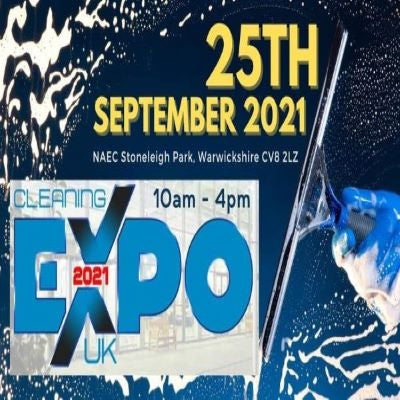 Join Us at the Cleaning Expo UK on 25th September 2021