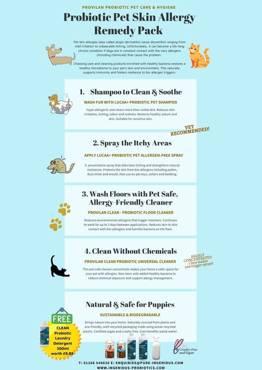 Pet Skin Allergy Remedy Pack