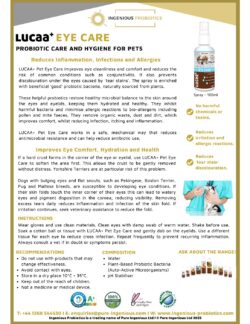 LUCAA+ Pet Probiotic Eye Care | Ingenious Probiotics