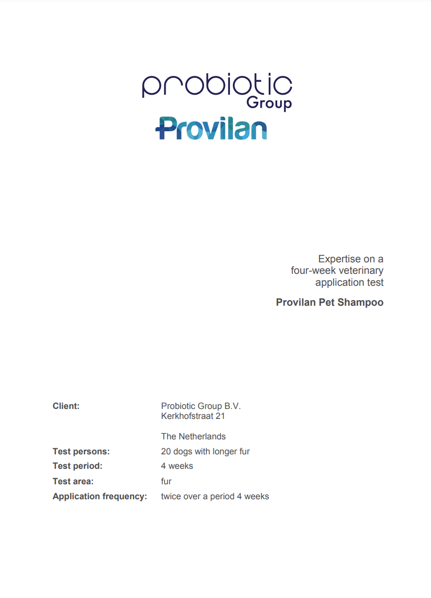 Veterinary Test Confirms LUCAA+ Pet Shampoo Is Safe & Effective | Ingenious Probiotics