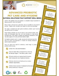 Probiotic Topical Pet Care | Ingenious Probiotics