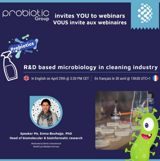 Developments in Microbiology in the Cleaning Industry Webinar | Ingenious Probiotics