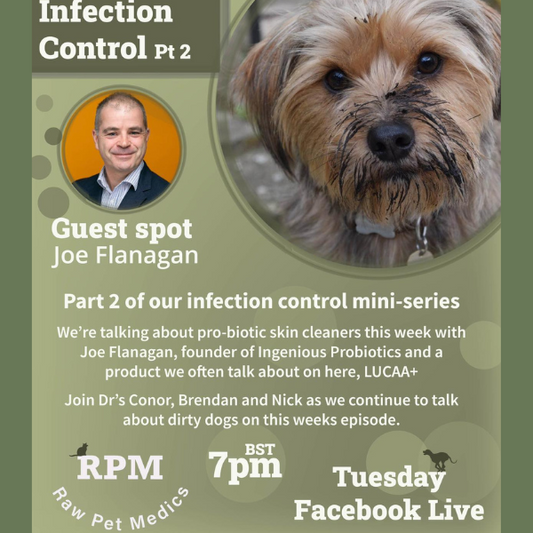 Joe Discusses Probiotic Cleaners with the Raw Pet Medics | Ingenious Probiotics