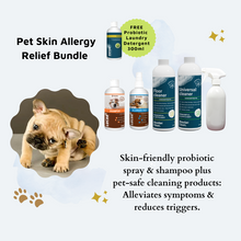 Pet Skin Allergy Remedy Pack - FREE Probiotic Laundry Detergent 300ml!