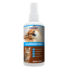 probiotic allergy prevention spray for pets that reduces environmental allergens such as pollen and dust mites