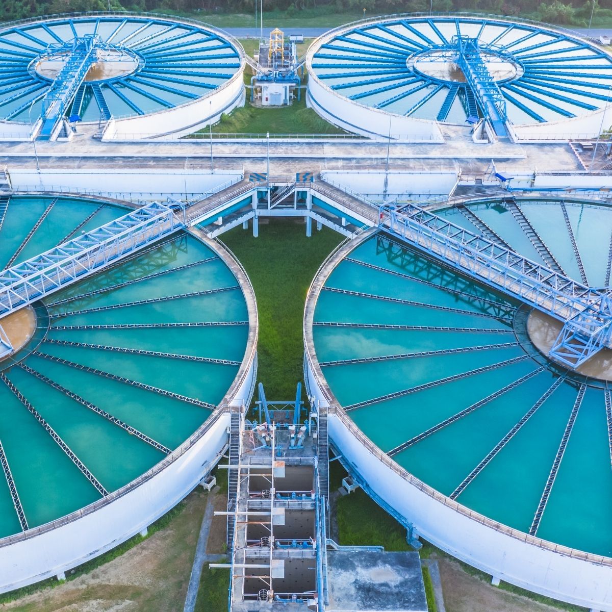 Water treatment facility used to support natural bio-remediation and water quality management